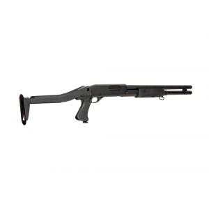 Страйкбольный дробовик Remington M870 складной приклад, металл CM352LMN [CYMA]